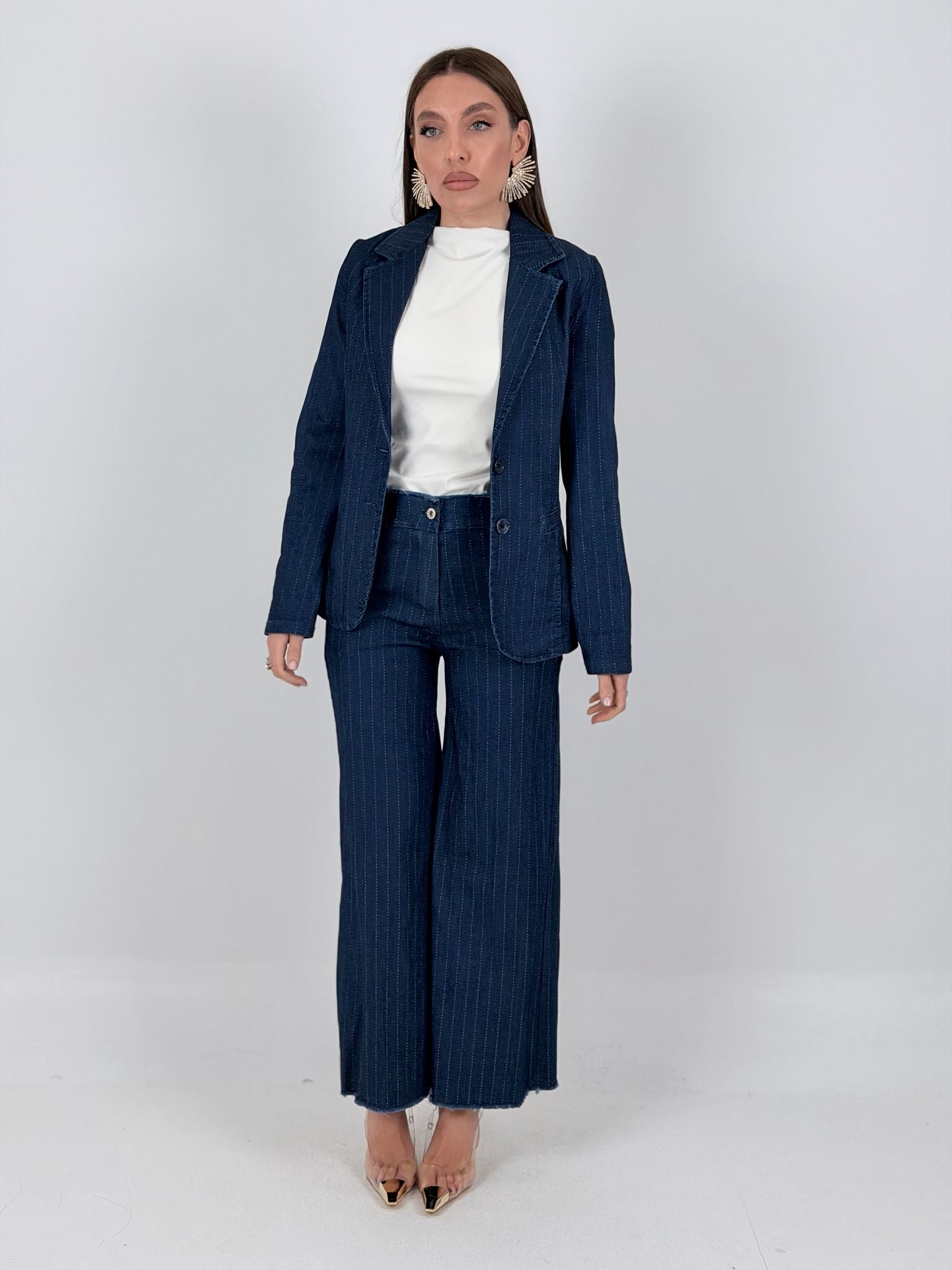 Tailleur JEANS - COMPLETO GIACCA E PANTALONE