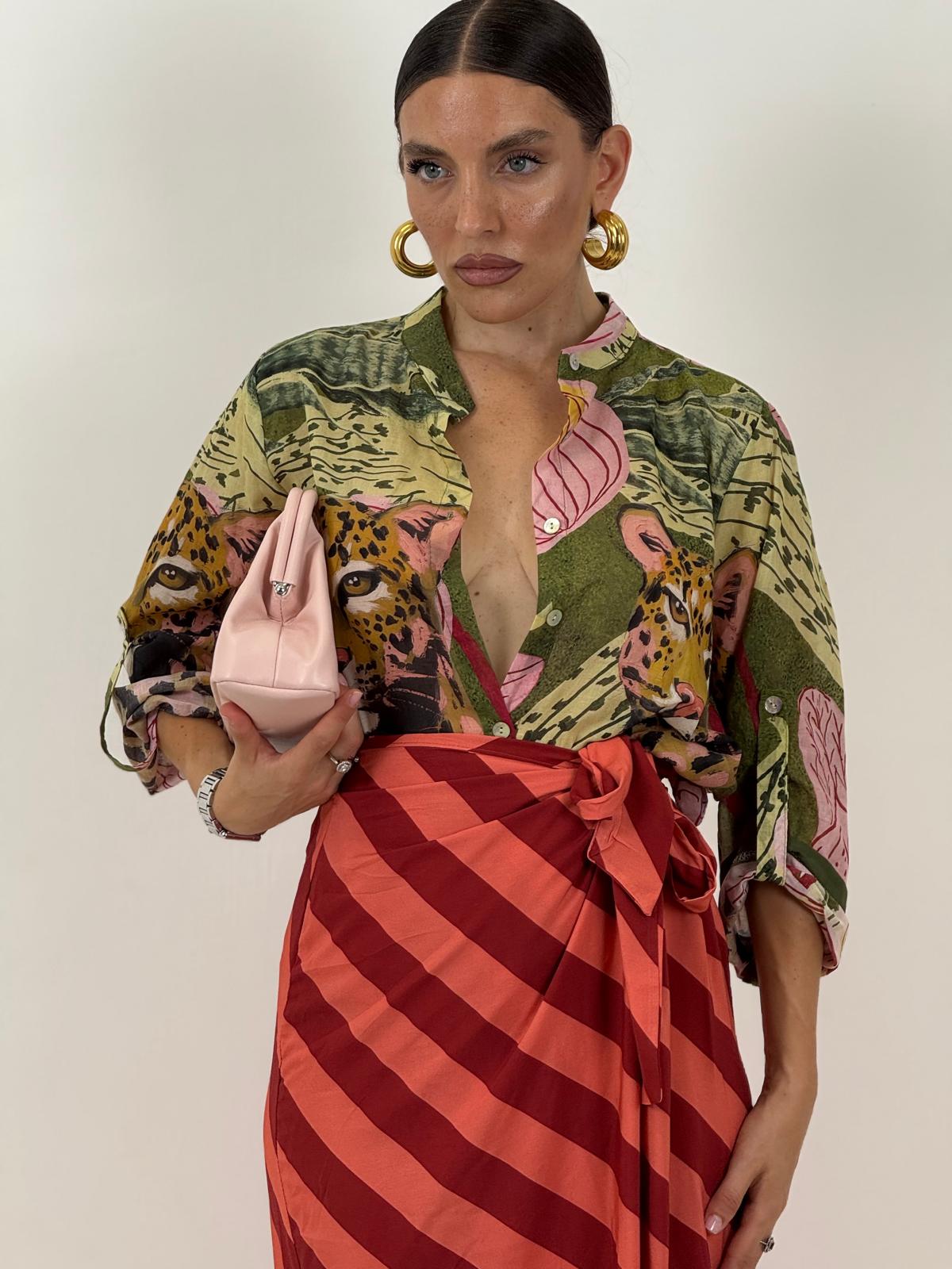 Cordset SIMBA - completo gonna pareo e camicia