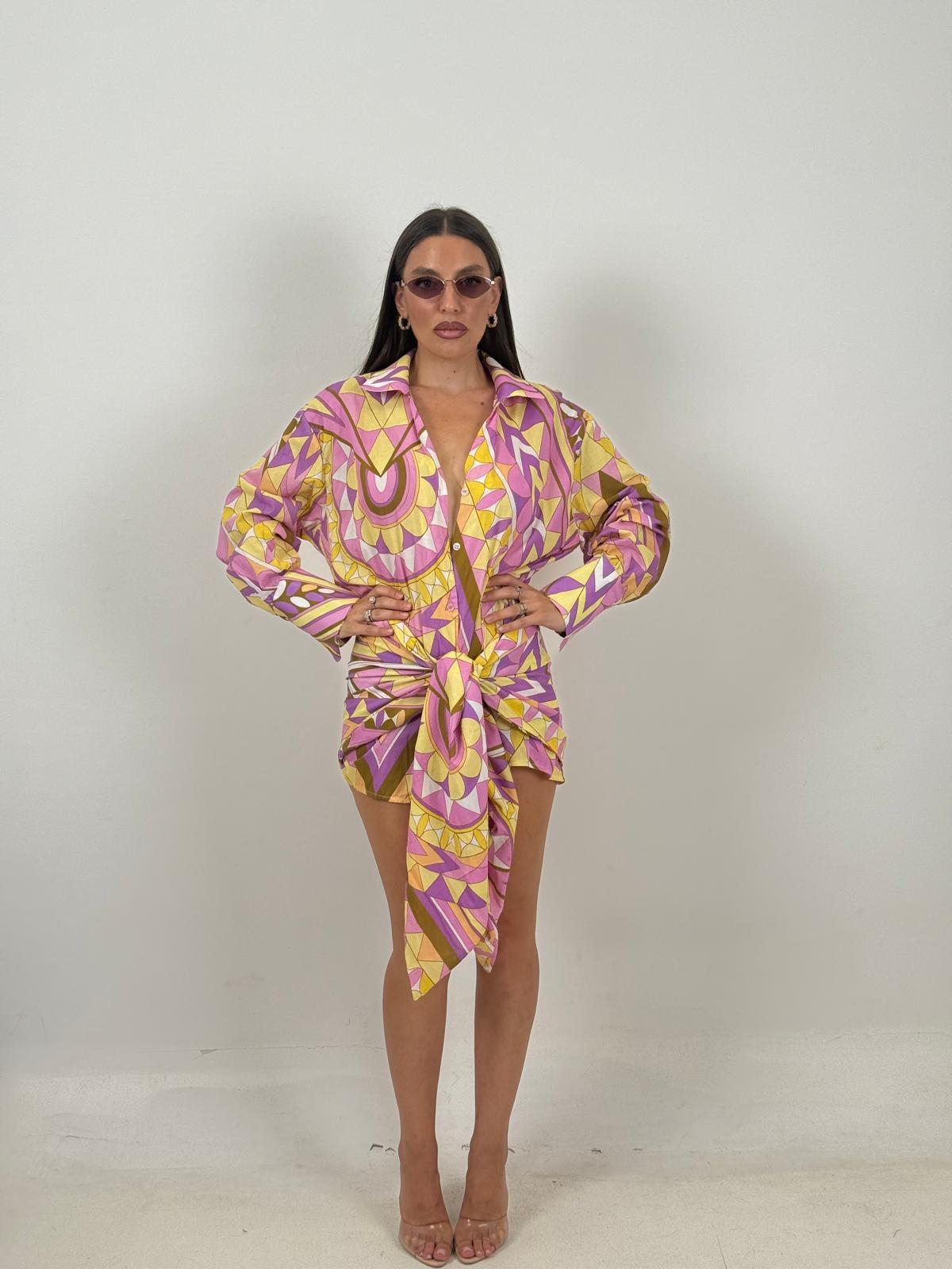 Cordset DELFINA - Completo camicia e gonna pareo