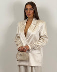 Tailleur TRECY - Completo giacca e pantalone effetto raso