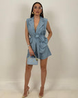 Tailleur CORINNA - Completo gilet e bermuda