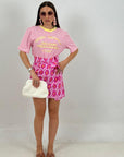 Gonna pareo FUCSIA