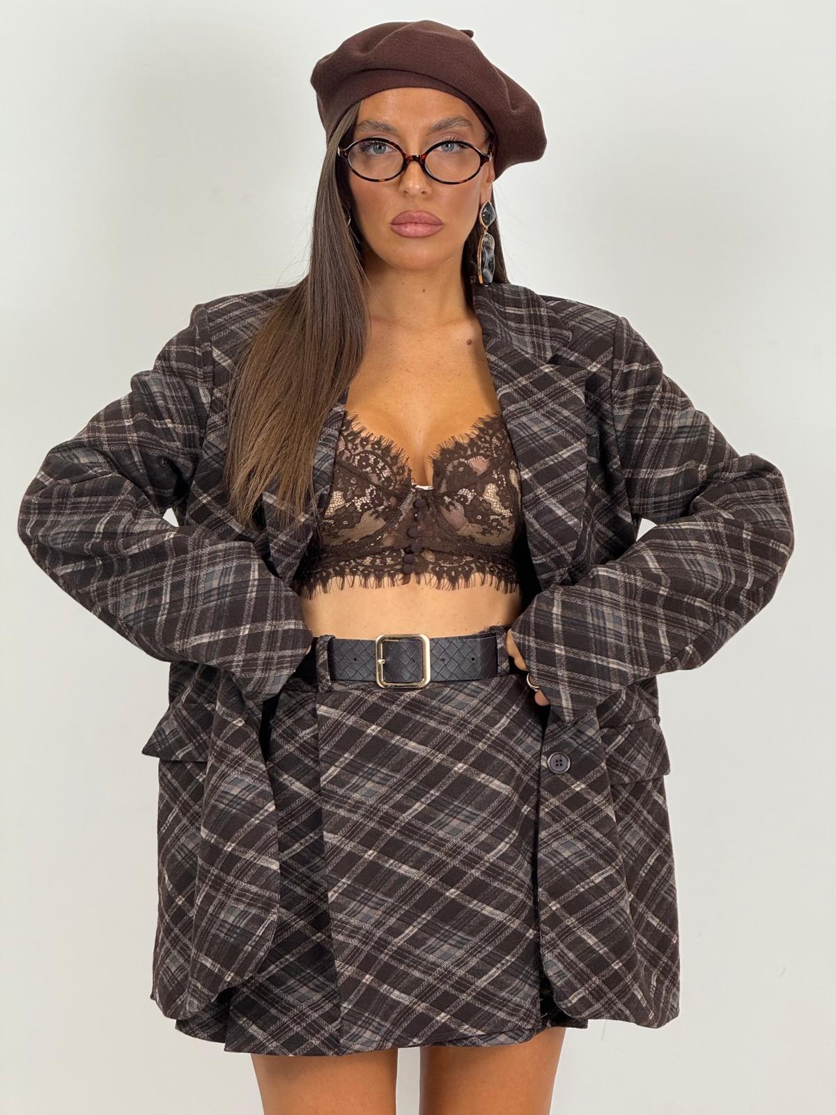 Cordset LEYRE - completo giacca e gonna corta