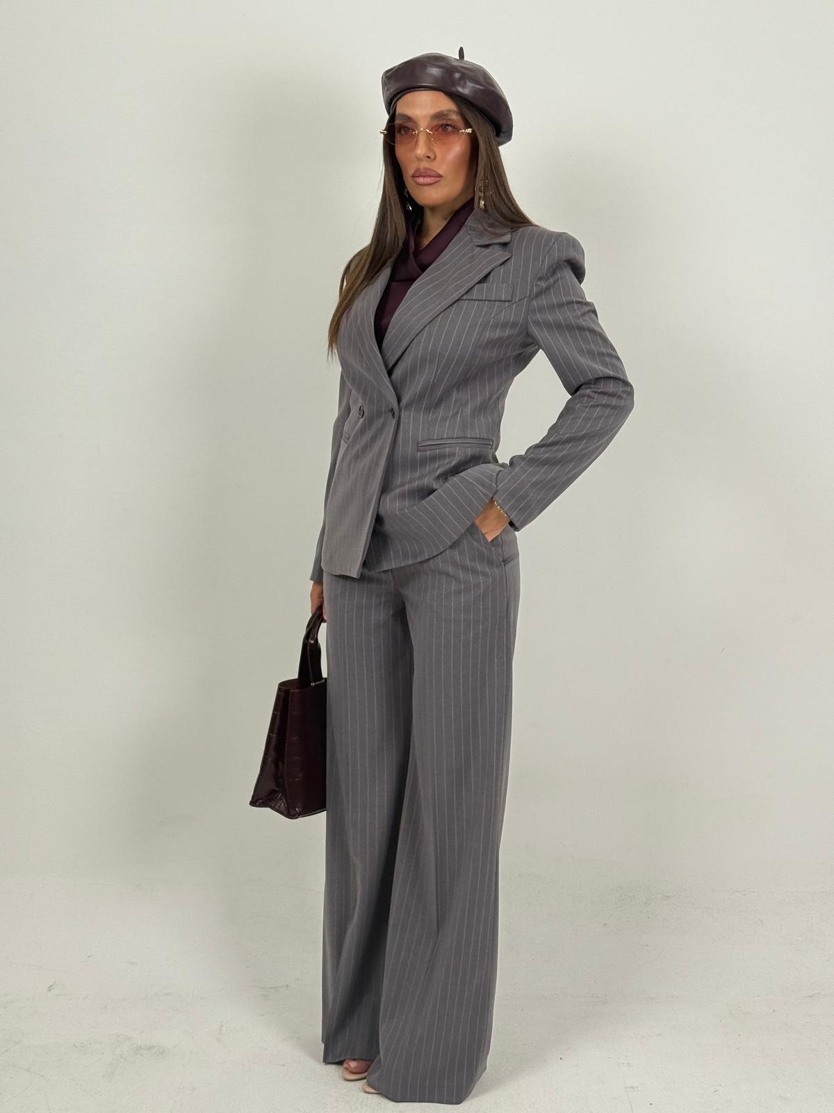 Tailleur CARA - Tailleur sartoriale gessato