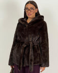 Pelliccia SISSY - Eco pelliccia modello accappatoio