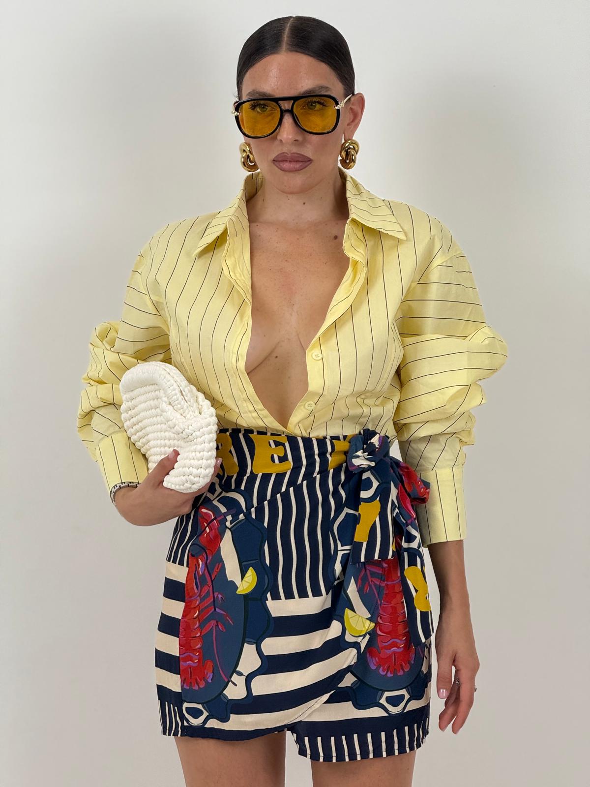 Camicia ORO a righe