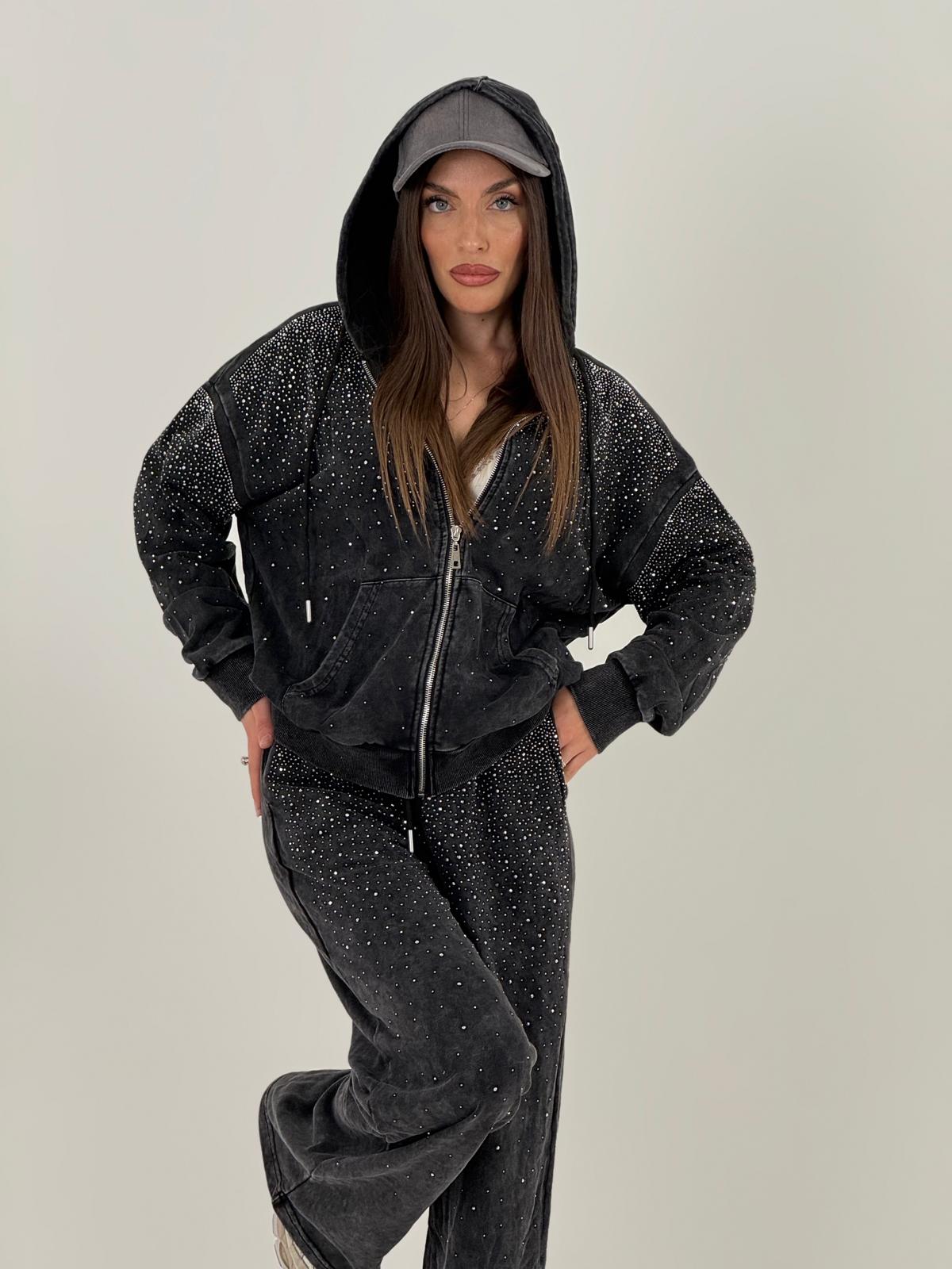 Tuta RACHEL - COMPLETO FELPA CON ZIP E PANTALONE