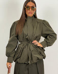 Giacca MANU MODELLO TRENCH CON MANICA E LUNGHEZZA BALLON