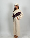 Tuta VALLIKA - Completo felpa con frange e pantalone