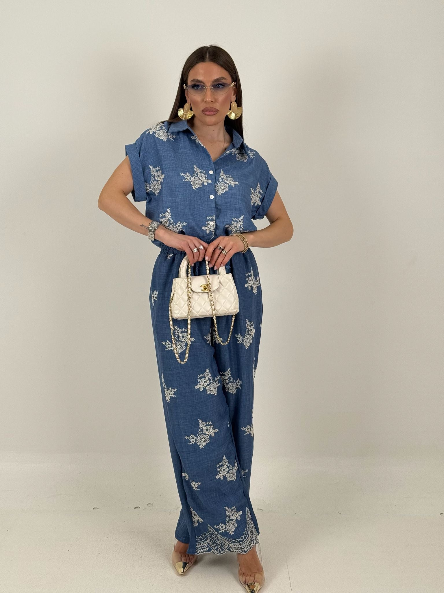 Cordset VINCY - Completo camicia e pantalone