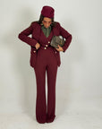 Tailleur LILIANA - Completo sartoriale 3 pezzi, giacca gilet e pantalone