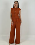 Cordset ARCADIA - Completo blusa e pantalone