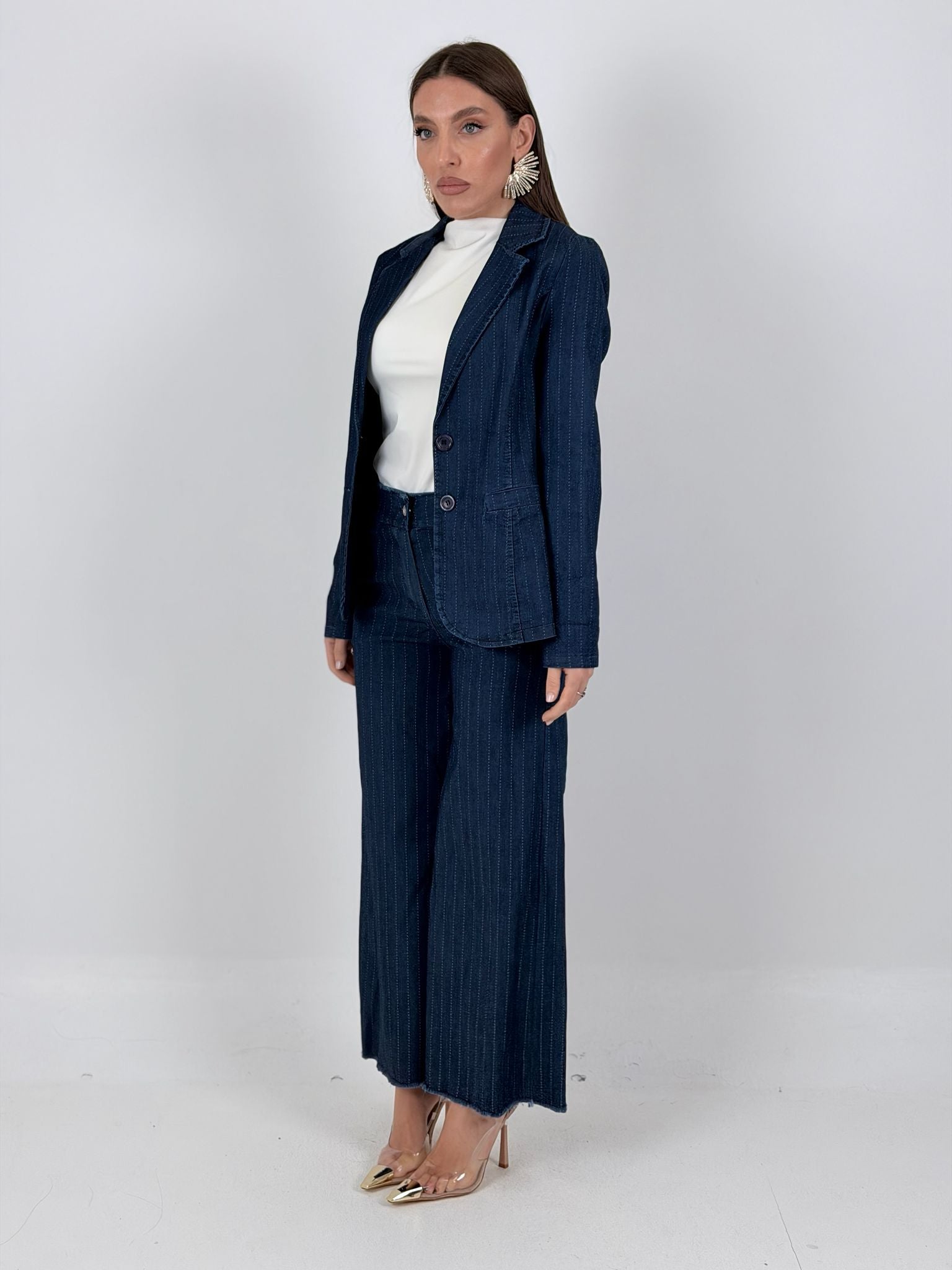 Tailleur JEANS - COMPLETO GIACCA E PANTALONE