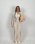 Tuta KARIM - Completo felpa con zip e pantalone