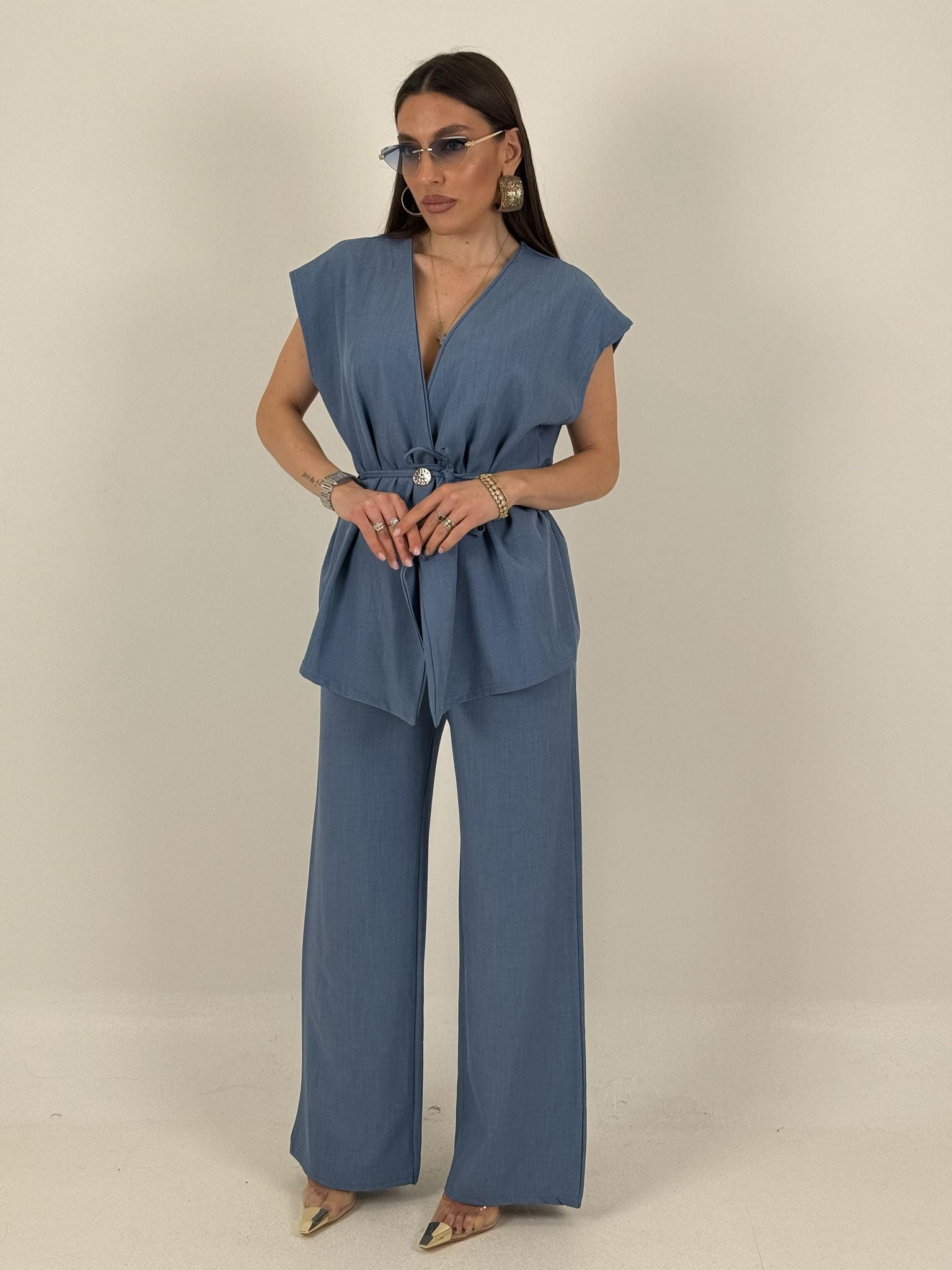 Cordset Zeynep - Completo gilet e pantalone