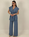 Cordset Zeynep - Completo gilet e pantalone