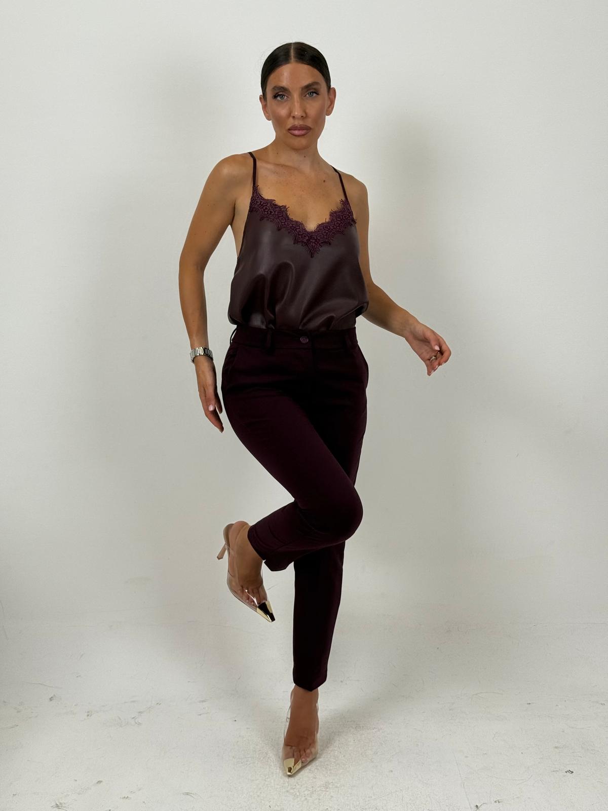 Pantalone sartoriale LOU, modello sigaretta