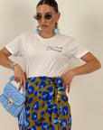 T-shirt in cotone MARE, CAVIALE E CHAMPAGNE
