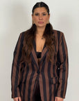 CURVY Giacca LAURETTA a righe