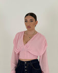 SALDO Camicia LAVINIA corta con manica velata