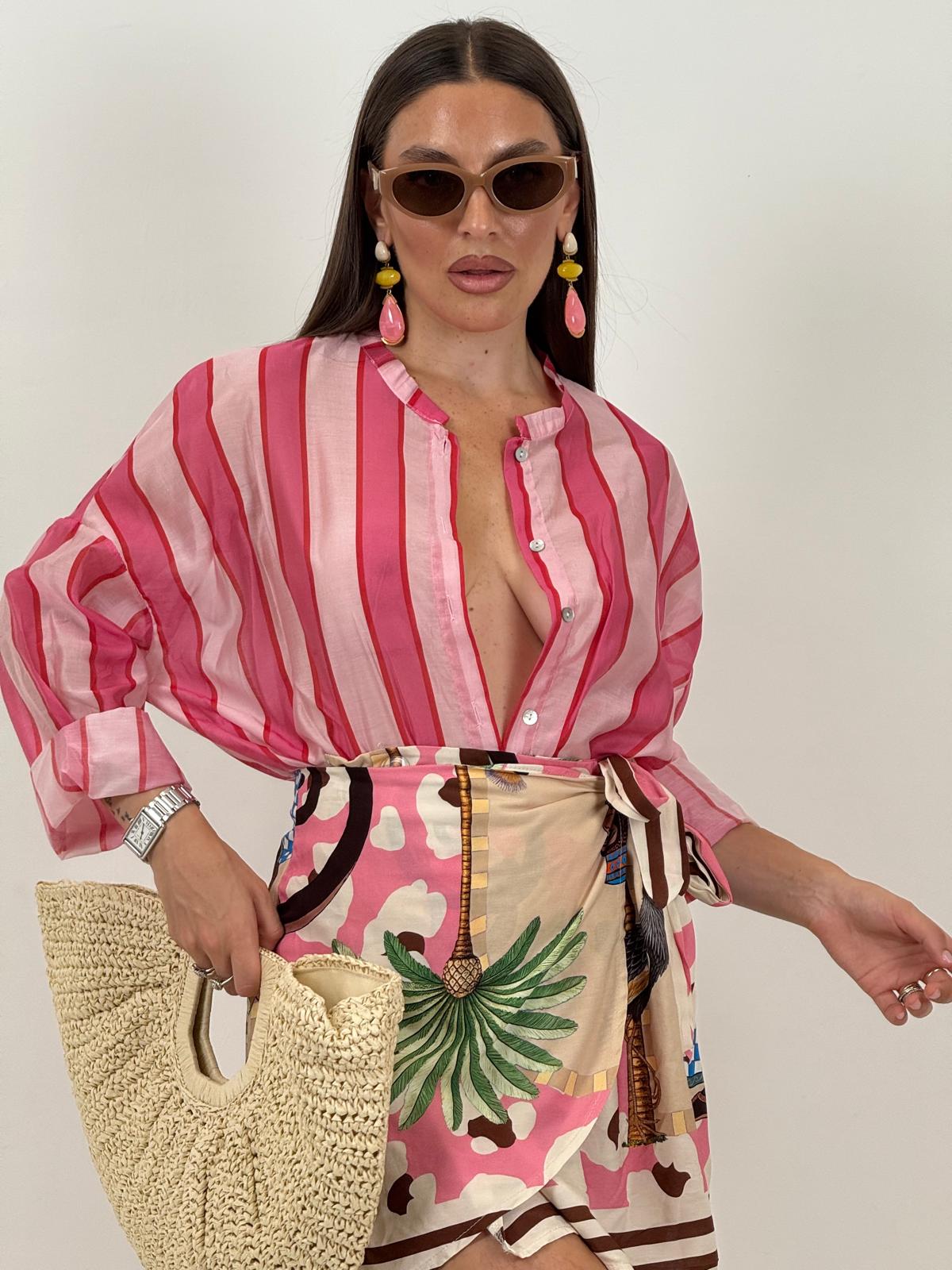 Camicia a righe ROSA&amp; CIPRIA