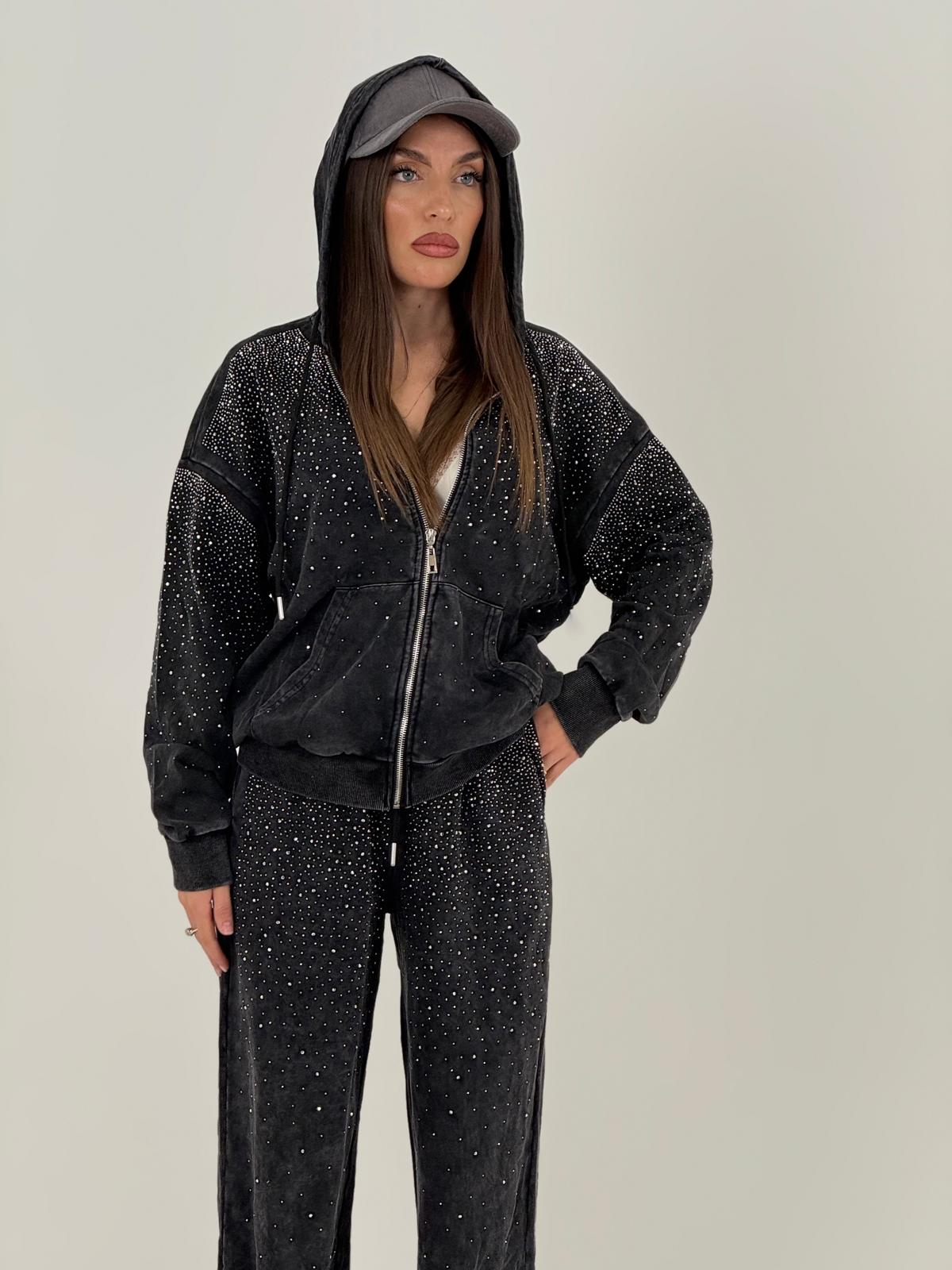Tuta RACHEL - COMPLETO FELPA CON ZIP E PANTALONE