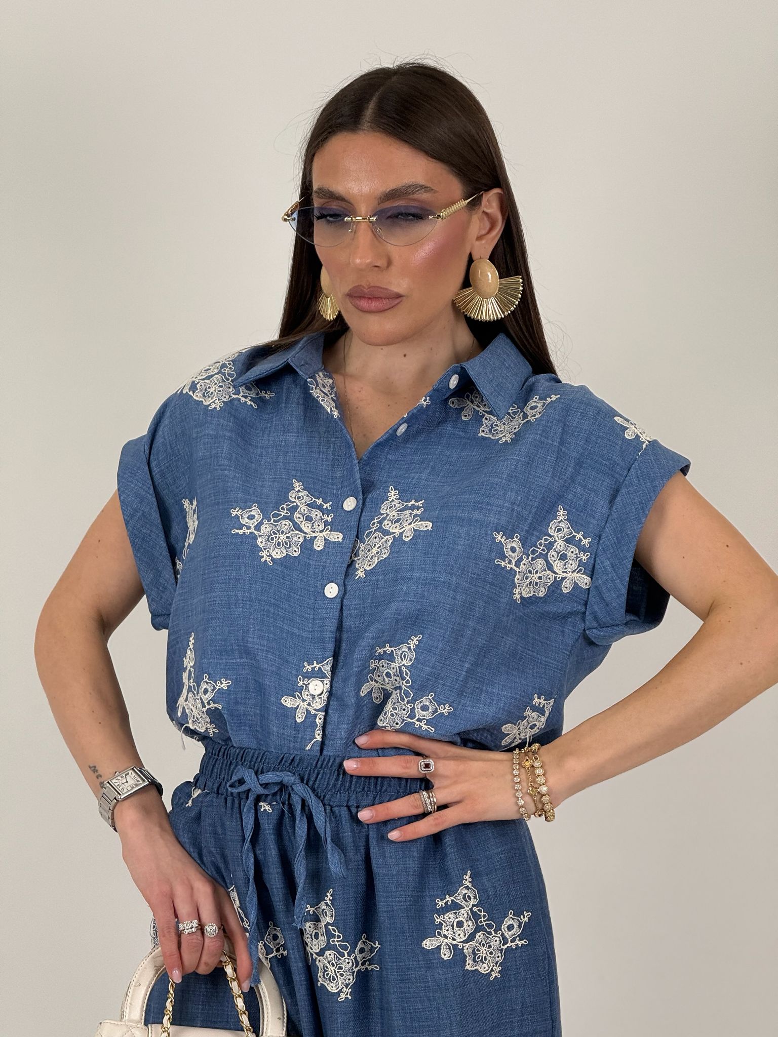 Cordset VINCY - Completo camicia e pantalone