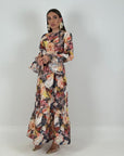 Abito FLORINDA - Abito lungo a fantasia - COLLEZIONE CHIC