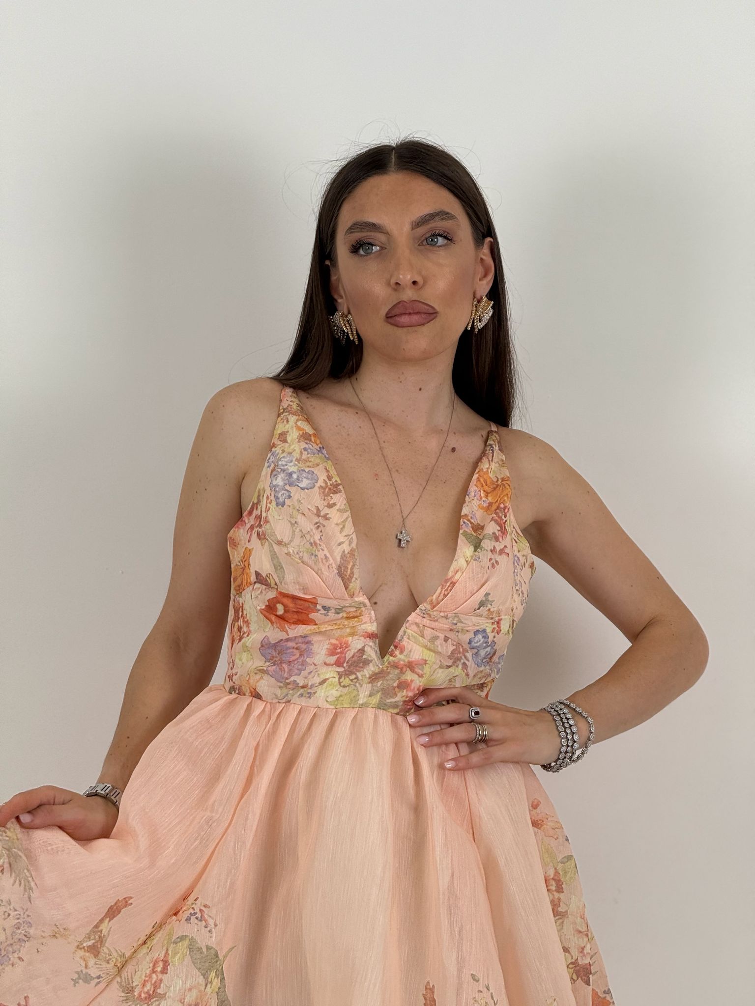 Abito Ophelie - Abito corto  con gonna ampia - COLLEZIONE CHIC