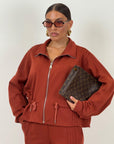 Cordset ANITA - COMPLETO BLUSA CON ZIP E PANTALONE