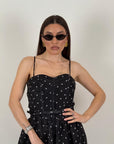 Abito ALEXANDRA - Abito lungo scollo a cuore - COLLEZIONE CHIC