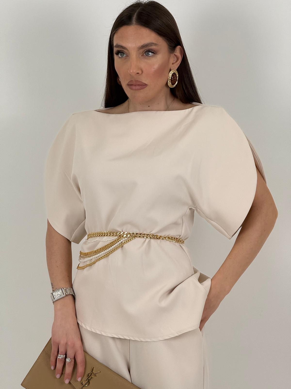 Cordset VANIA - Completo blusa e pantalone