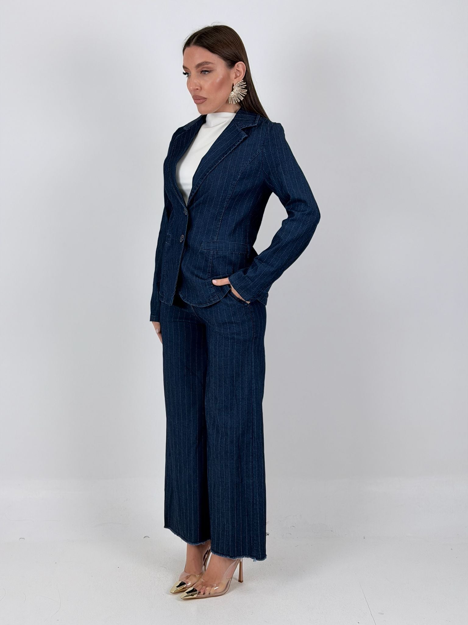 Tailleur JEANS - COMPLETO GIACCA E PANTALONE