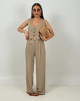 Cordset ALIZEE - Completo gilet e pantalone