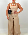 CURVY Cordset HURI - Completo top e pantalone