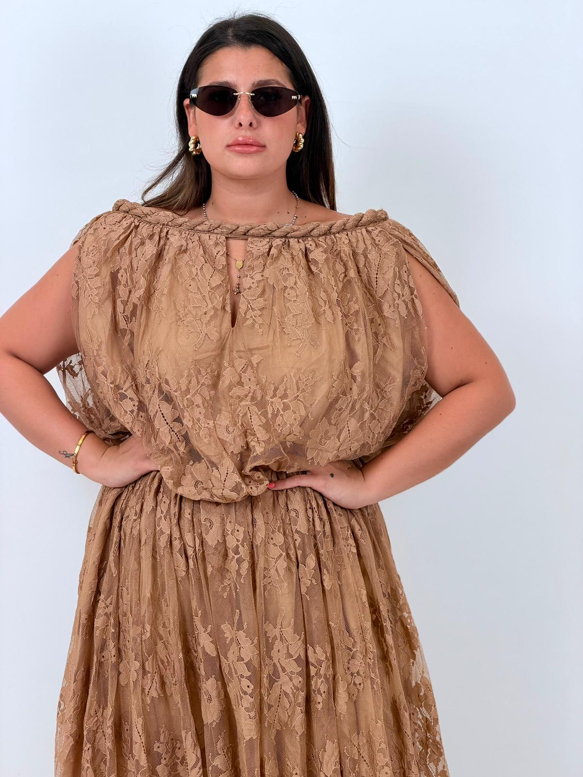 CURVY Abito TORI - Abito lungo COLLEZIONE CHIC