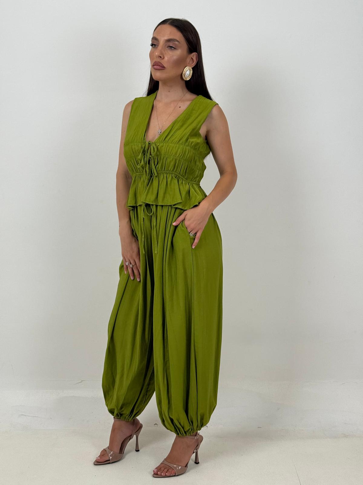 Cordset FRANCESCA - Completo top e pantalone