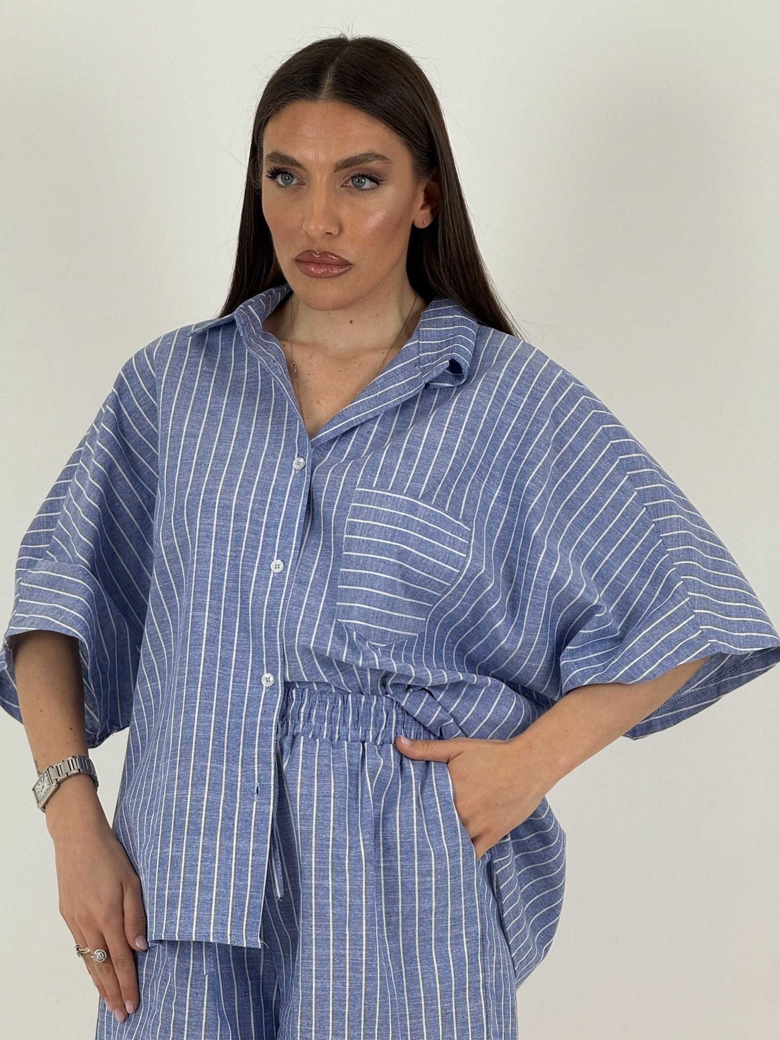 Cordset VANILLE - Completo camicia e pantaloncino