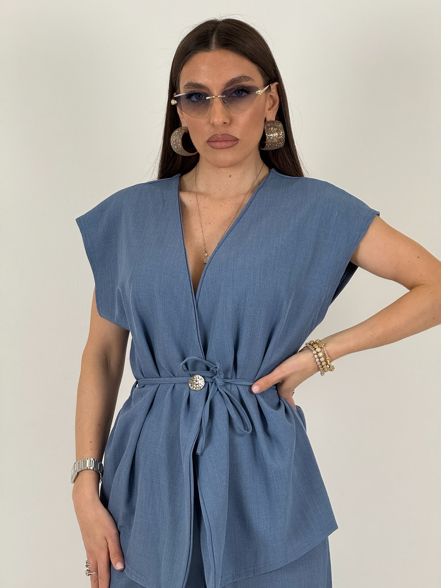 Cordset Zeynep - Completo gilet e pantalone