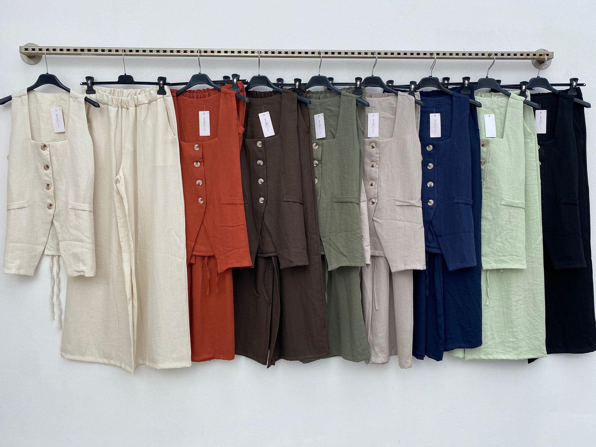 Tailleur MACY - Completo gilet corto e pantalone