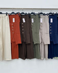 Tailleur MACY - Completo gilet corto e pantalone