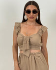 Cordset VIVIANA - Completo top e pantalone low cost