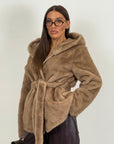 Pelliccia SISSY - Eco pelliccia modello accappatoio