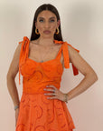 Cordset THIAGO - COMPLETO TOP E GONNA LUNGA