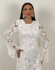 Abito VIKY - Abito corto con maniche a campana COLLEZIONE CHIC