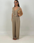 Cordset ALIZEE - Completo gilet e pantalone
