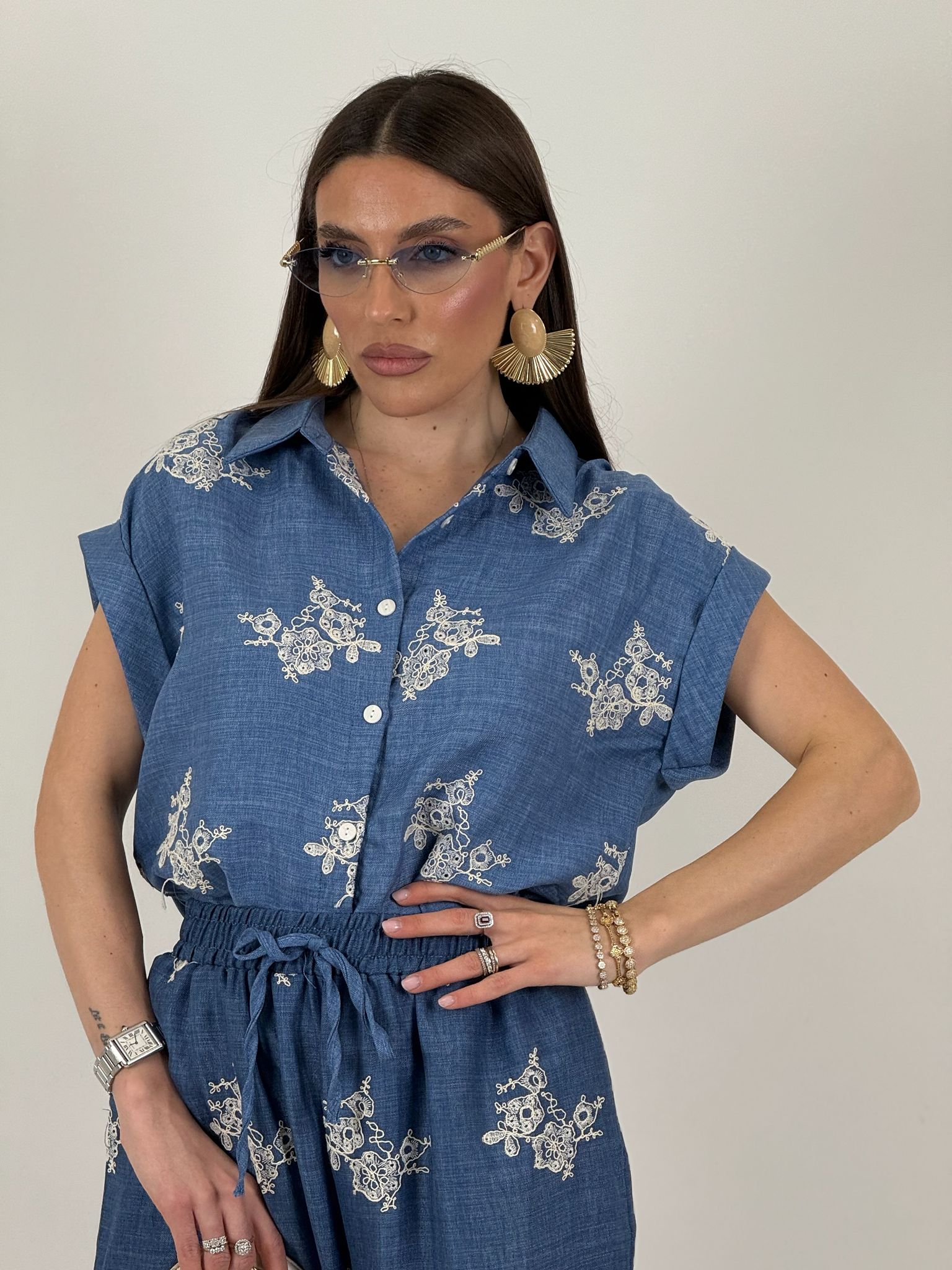Cordset VINCY - Completo camicia e pantalone