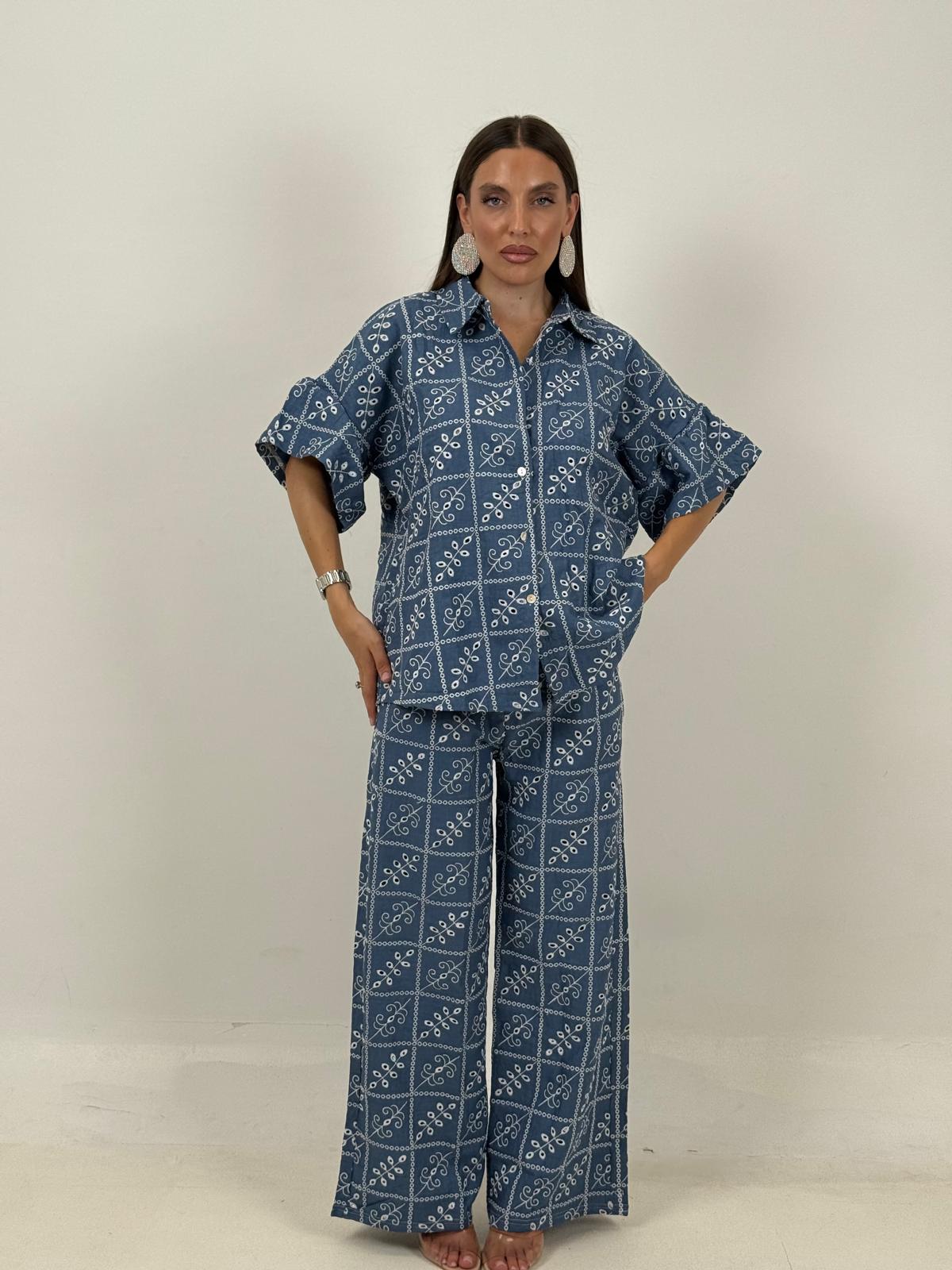 SALDO Cordset NORTH - Completo camicia e pantalone