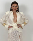 Abito GIULIA - ABITO LUNGO IN PIZZO COLLEZIONE CHIC