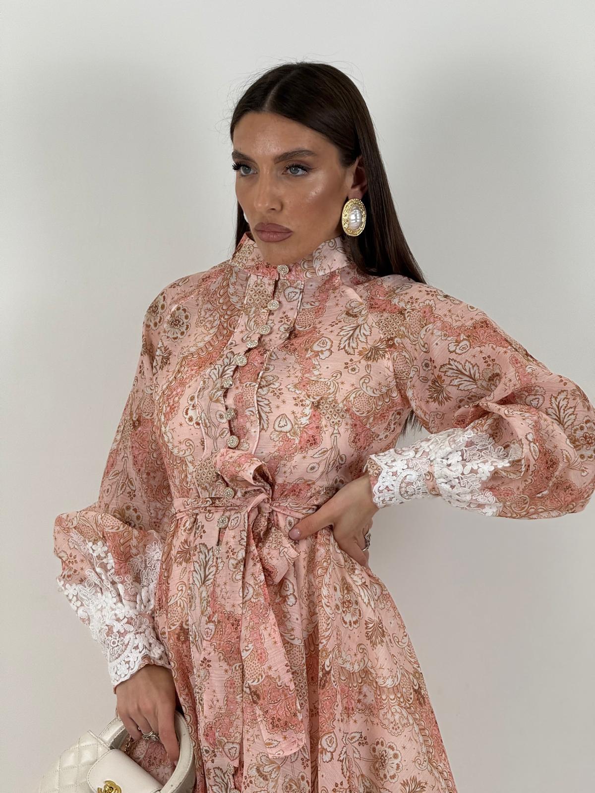 SALDO Abito NUH - Abito corto a fantasia COLLEZIONE CHIC